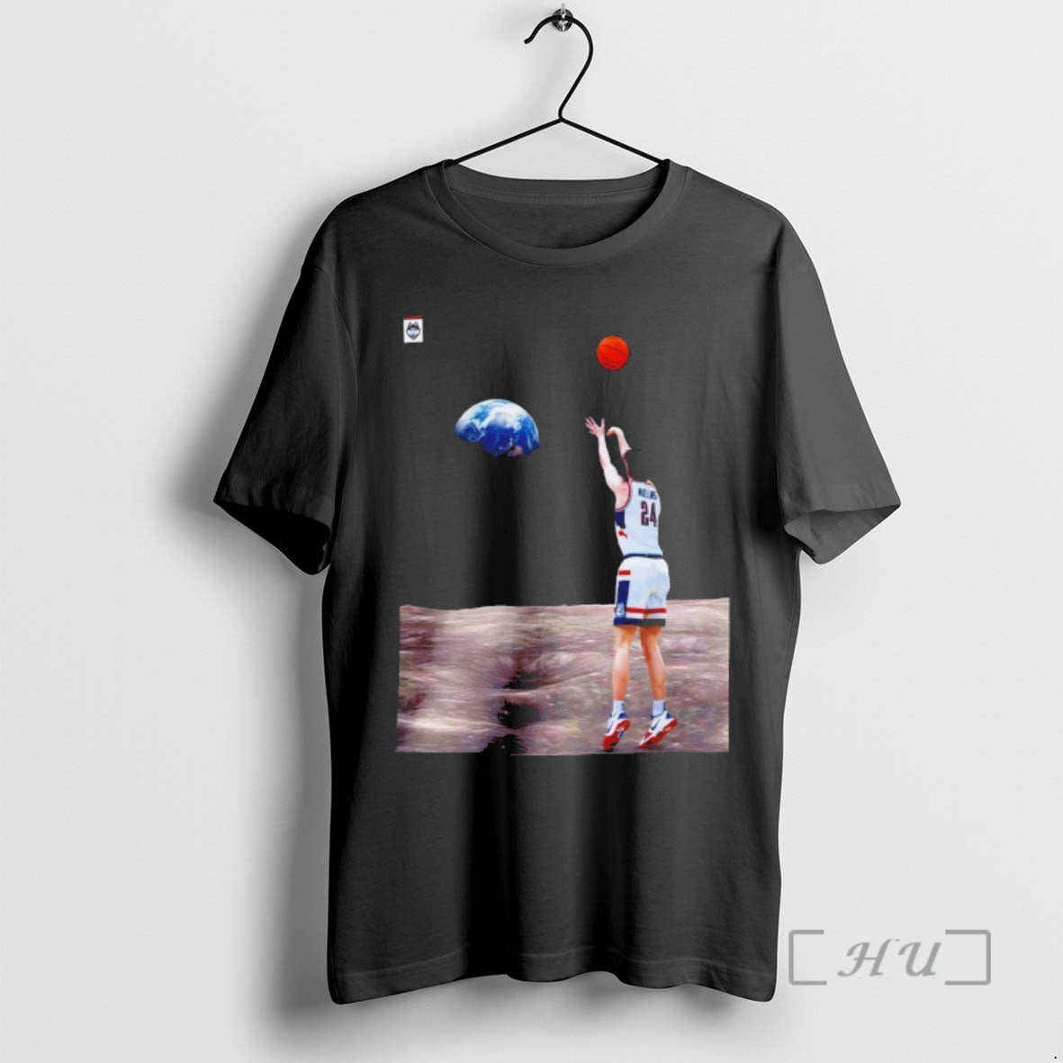Officials Uconn Huskies Basketball Braylon Mullins The Shot Game Winner Space Premium T Shirts Sweater
