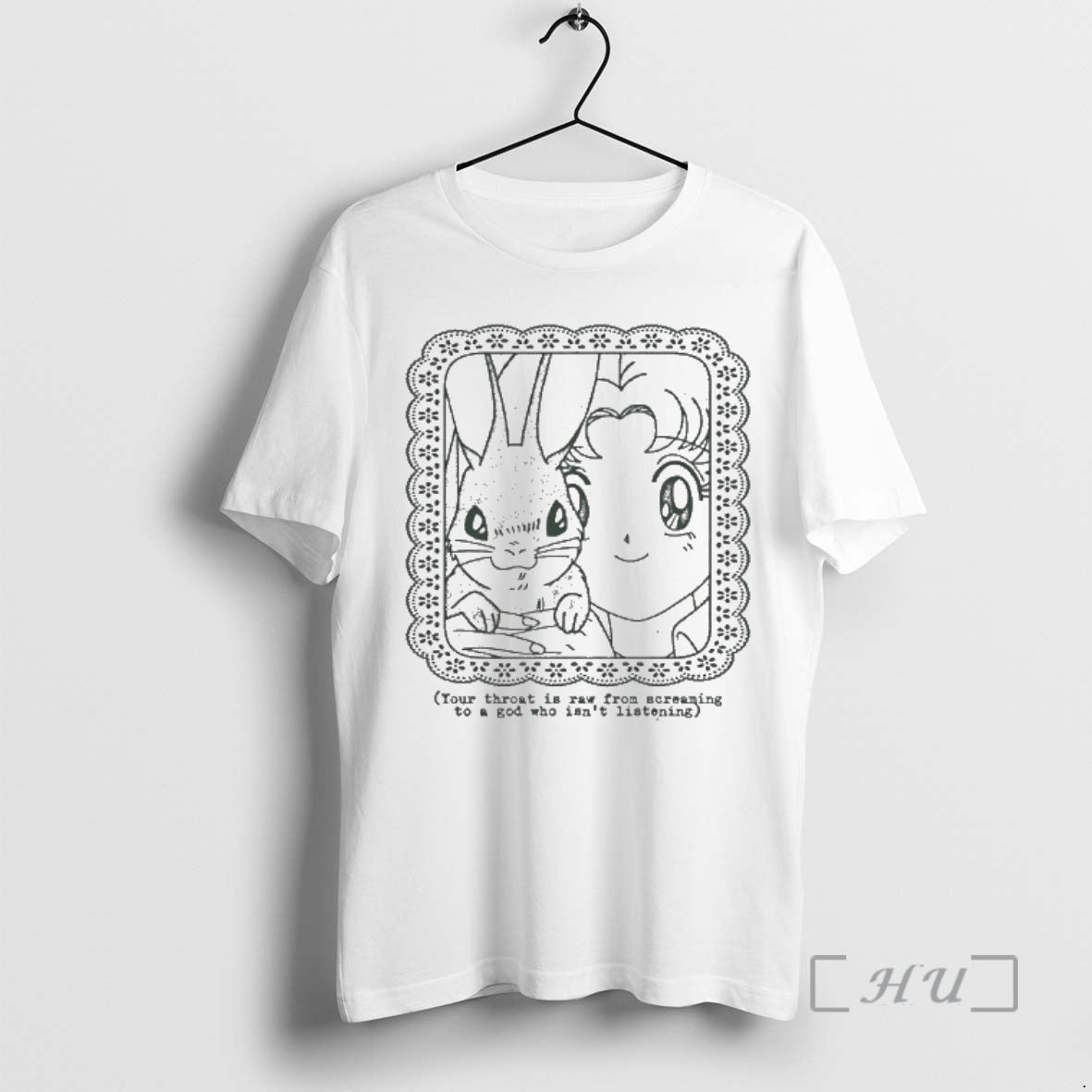 Officials Usagi Tsukino And Bunny Your Throat Is Raw From Screaming To A God Who T-Shirts, Hoodie, Sweatshirt