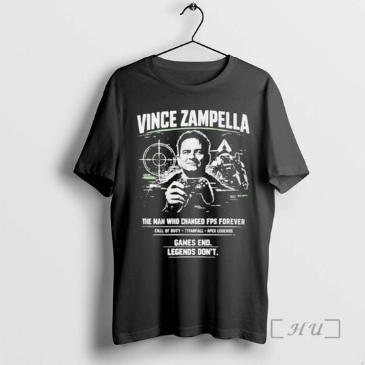 Officials Vince Zampella The Man Who Changed Fps Forever T-Shirts, Hoodie, Sweatshirt | WearSparks.com