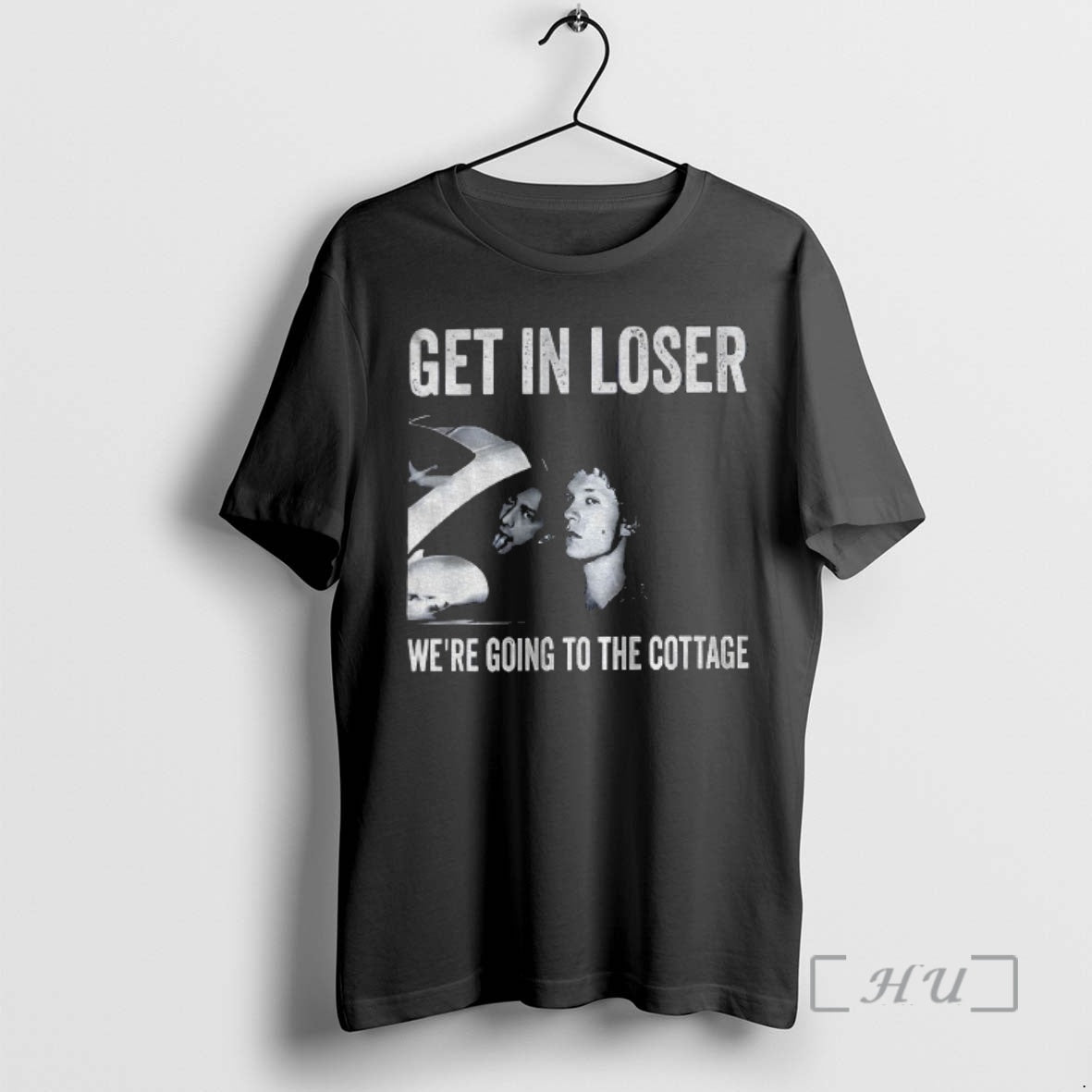 Officials Vintage Get In Loser Were Going To The Cottage Movie Lover Premium T Shirts Hoodie, Sweatshirt | WearSparks.com