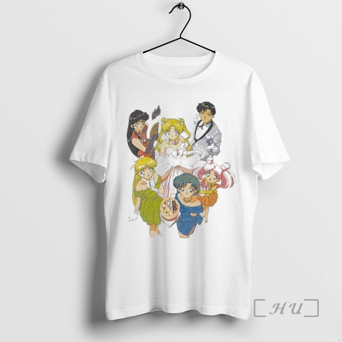 Officials Vintage Sailor Moon Puff Print T-Shirts, Hoodie, Sweatshirt | WearSparks.com