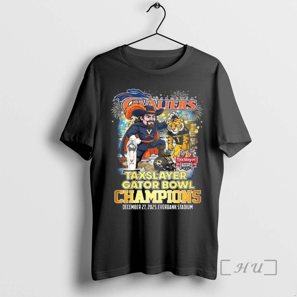 Officials Virginia Cavaliers Ncaa Taxslayer Gator Bowl Champions 2025 Everbank Stadium Premium T Shirts Sweater Hoodie,...