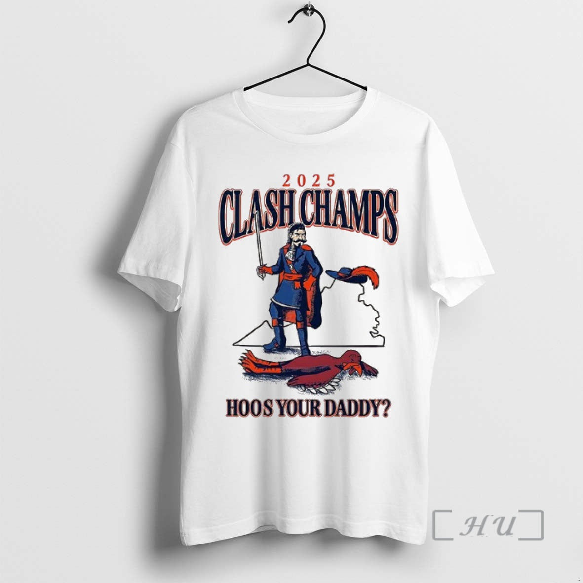 Officials Virginia Cavaliers Vs Virginia Tech Hokies 2025 Clash Champs Hoos Your Daddy Premium T-Shirts, Hoodie, Sweatshirt