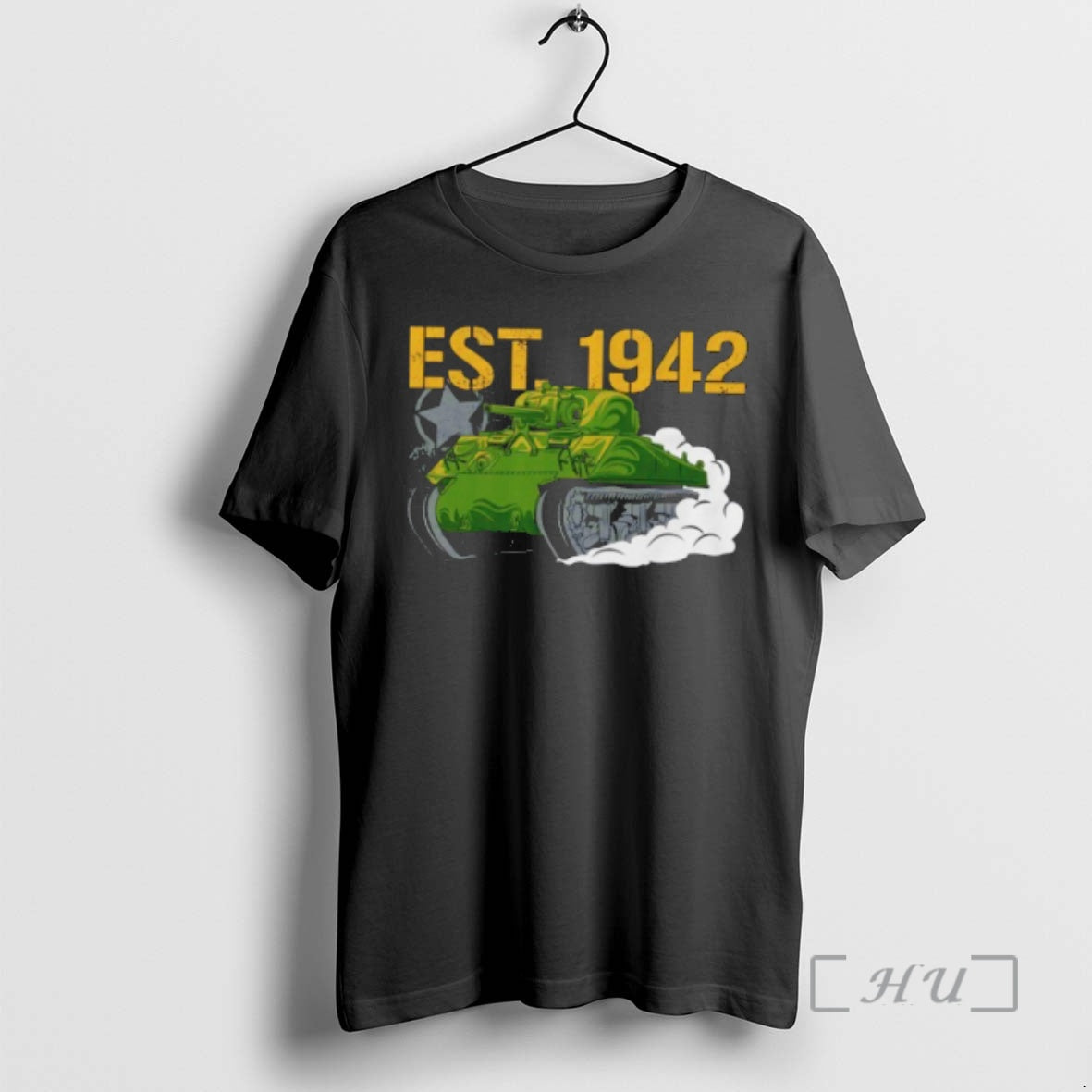 Officials Ww2 Sherman Est 1942 Retro