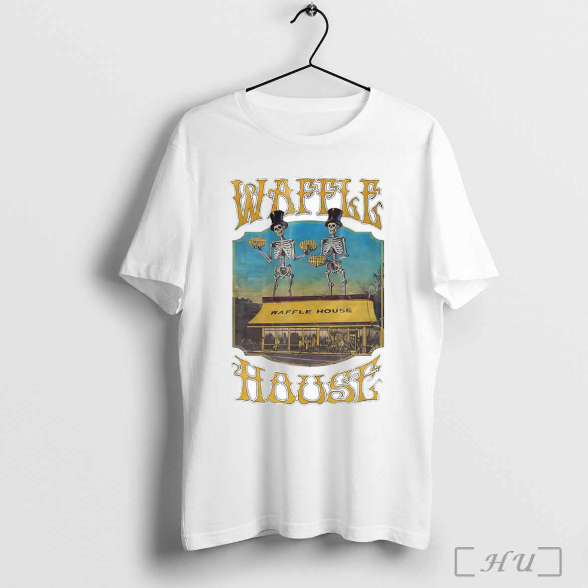 Officials Waffle House Grateful Dead T Shirt