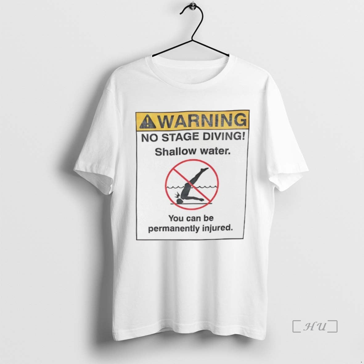 Officials Warning No Stage Diving Shallow Water T-Shirts, Hoodie, Sweatshirt | WearSparks.com