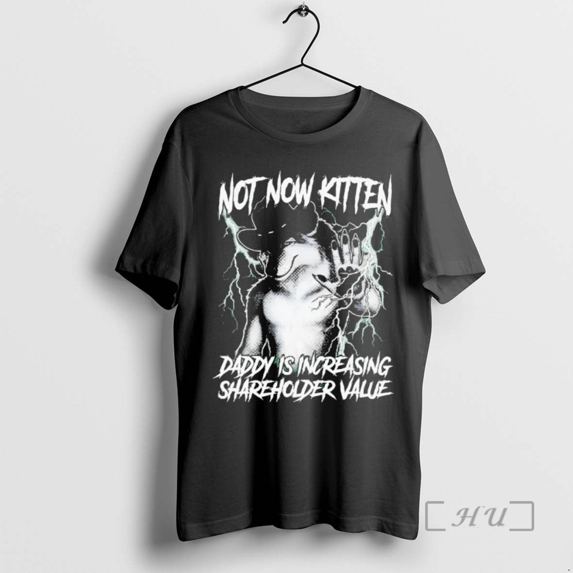 Officials Werewolf Not Now Kitten Daddy Is Increasing Shareholder Value T-Shirts, Hoodie, Sweatshirt | WearSparks.com