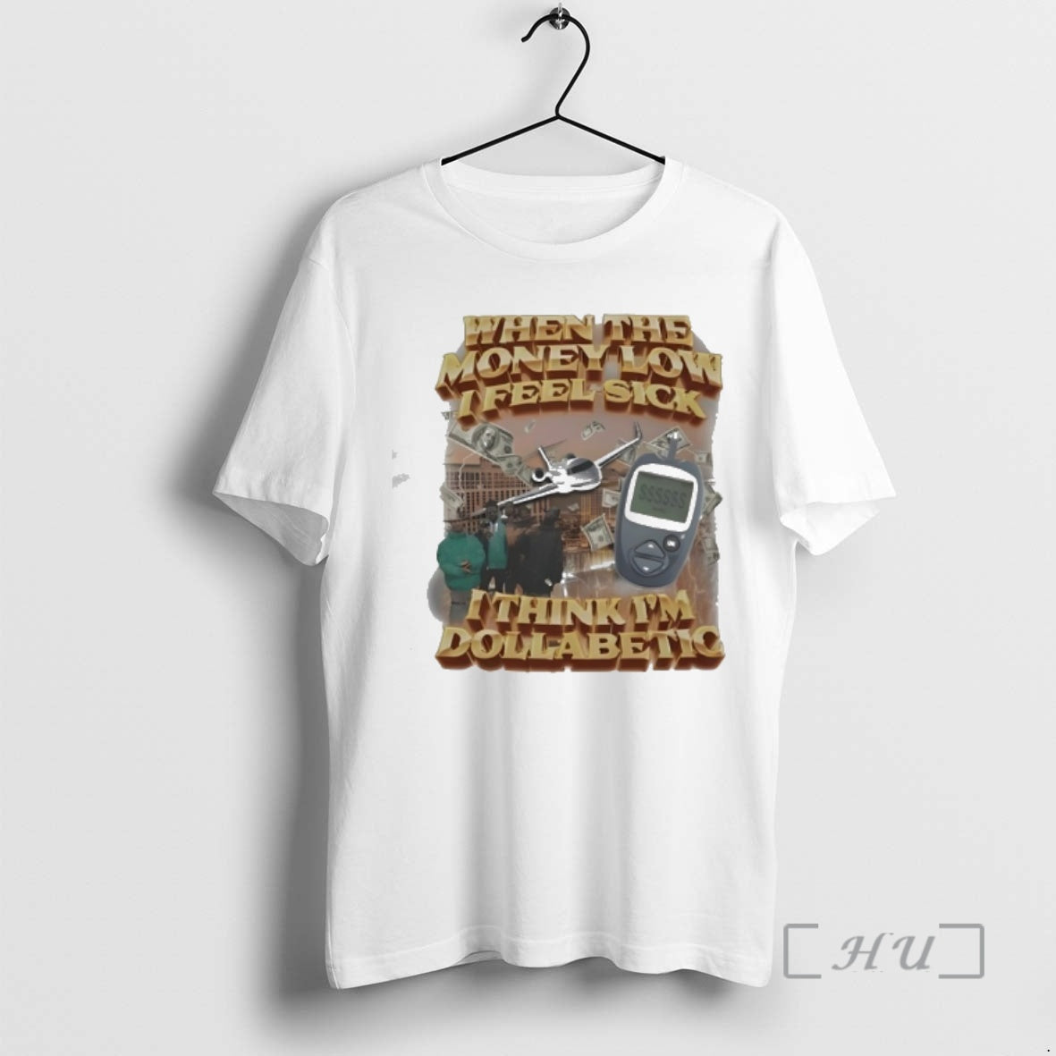 Officials When The Money Low I Feel Sick I Think Im Dollabetic Premium T Shirts Hoodie, Sweatshirt | WearSparks.com