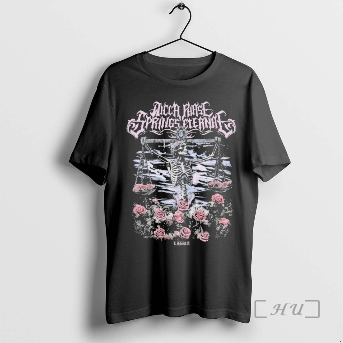 Officials Wicca Phase Springs Eternal Skeleton Roses T-Shirts, Hoodie, Sweatshirt | WearSparks.com