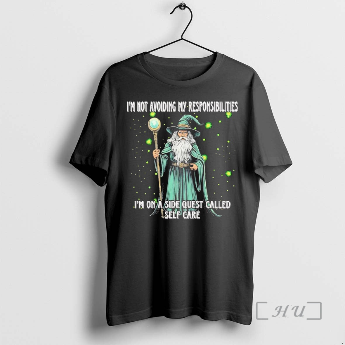Officials Wizard Im Not Avoiding My Responsibilities Im On A Side Quest Premium T Shirts Hoodie, Sweatshirt | WearSparks.com