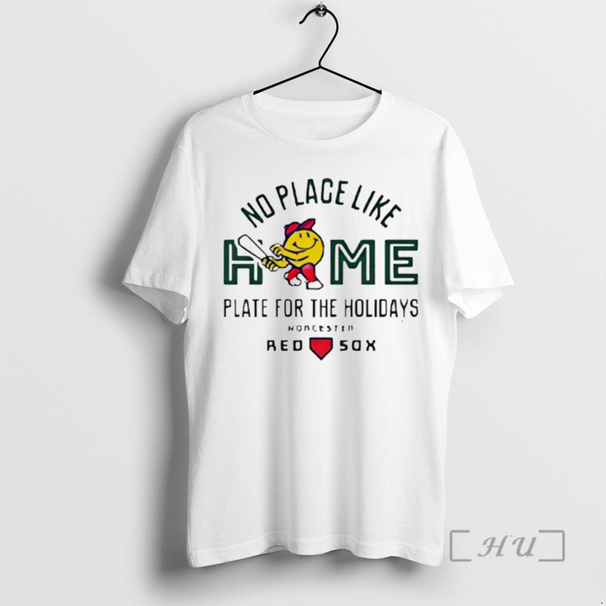 Officials Worcester Red Sox No Place Like Home Plate For The Holidays Christmas Premium T-Shirts, Hoodie, Sweatshirt