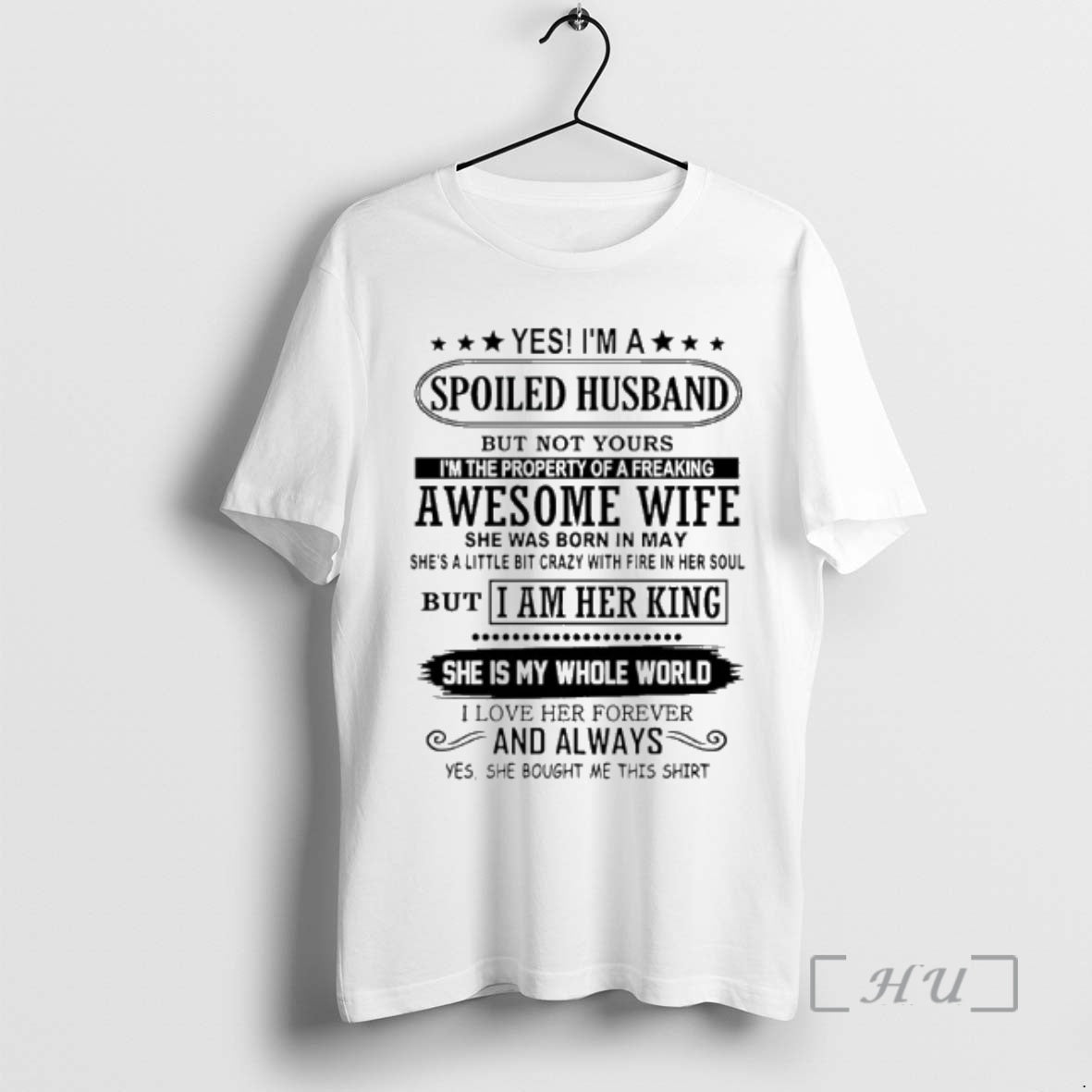 Officials Yes Im A Spoiled Husband But Not Yours Im The Property Of A Freaking T-Shirts, Hoodie, Sweatshirt | WearSparks.com