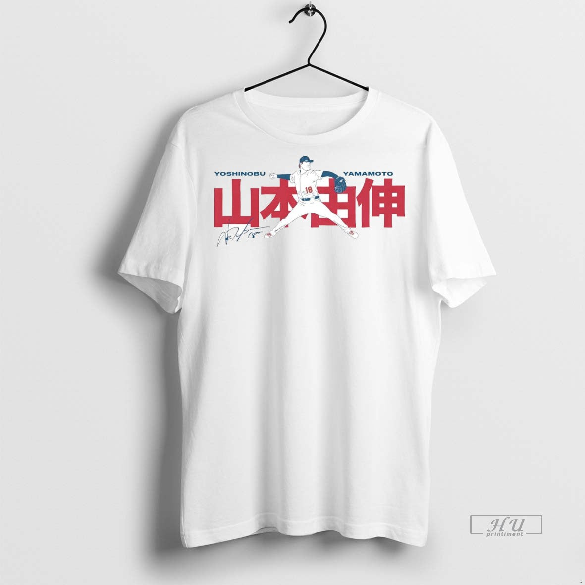 Officials Yoshinobu Yamamoto Japanese Signature T Shirt Sweater