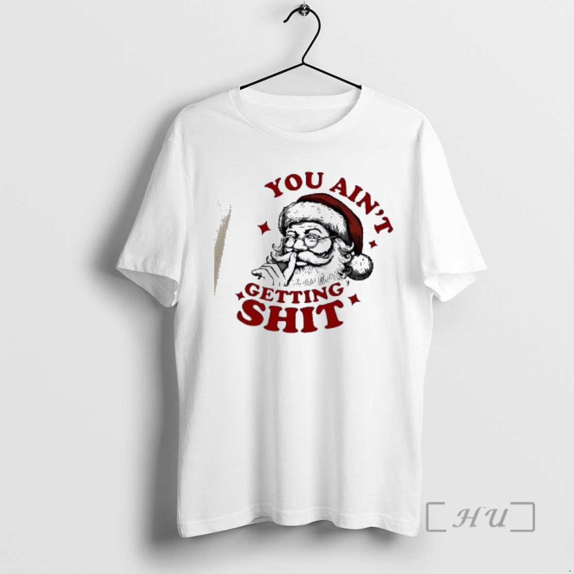 Officials You Aint Getting Shit Christmas 2025 Santa Claus Shhh T-Shirts, Hoodie, Sweatshirt | WearSparks.com