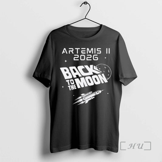 Officials Ncfvulbk Artemis Ii 2026 Lunar Mission Crew Retro Graphic