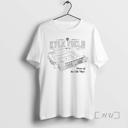 Officials Uqfbgqwm Texas Am Kyle Field Stadium Home Of The 12th Man Premium T Shirts