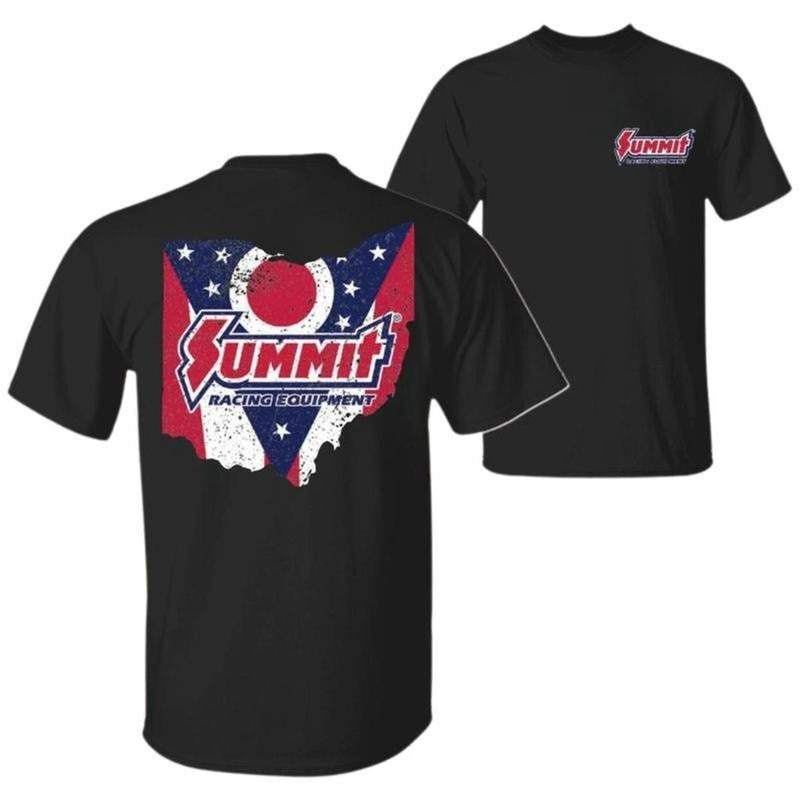 Ohio Pride Summit Racing T-shirt - Motorsport Racing Tee Mechanics Racing Fans