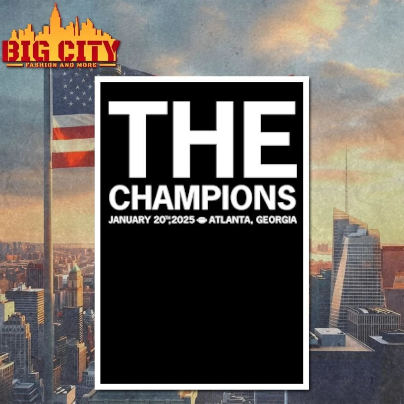 Ohio State The Champions January 20th 2025 shirt