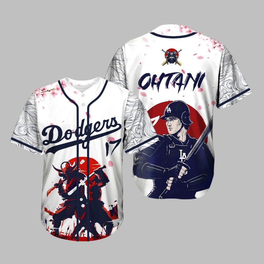 Ohtani Samurai LA Dodgers Baseball Jersey 2025 - Grishko.com T-Shirts, Hoodie, Sweatshirt | WearSparks.com (Image 1)