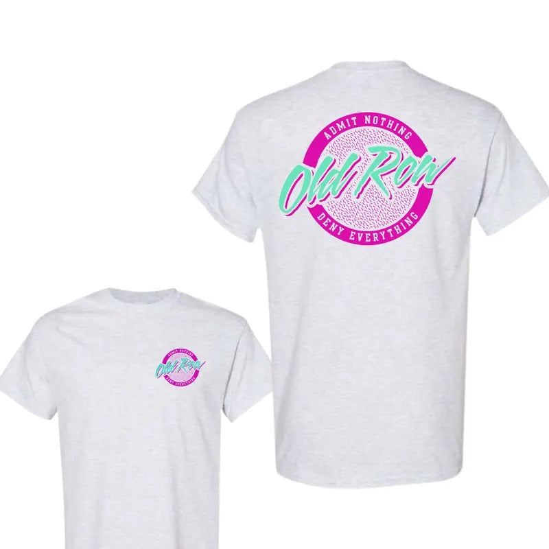 Old Row Circle Logo Double Sided Graphic Tee Hoodie, Sweatshirt | WearSparks.com