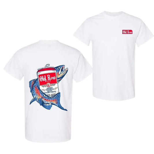 Old Row Outdoors Fishing Beer T-Shirt, Top Underwear, Women Tshirt, Men Tshirt Hoodie, Sweatshirt | WearSparks.com