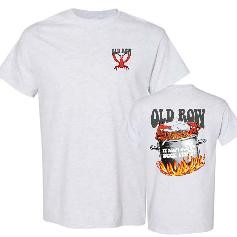Old Row The Crawfish Boil Pocket T-Shirt, 2 Sides Tshirt, Top Trendy, Gift For Him And For Her Hoodie, Sweatshirt