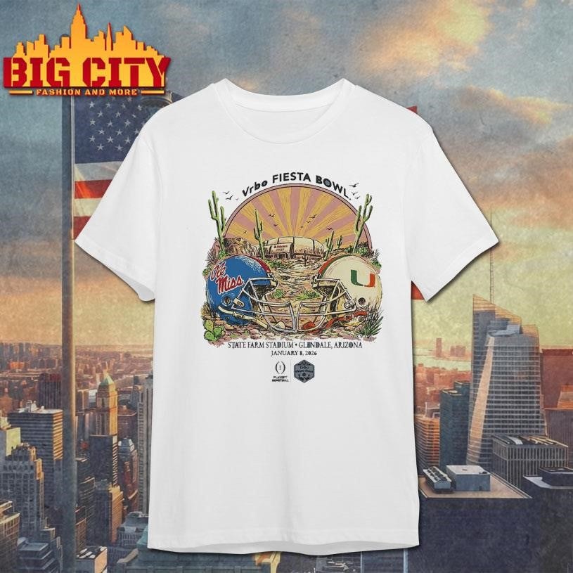 Ole Miss 2026 Vrbo Fiesta Bowl Shirt