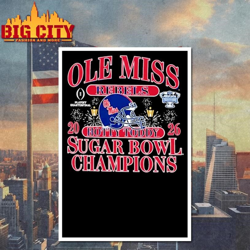Ole Miss Sugar Bowl Shirt Sugar Bowl Champions Shirt