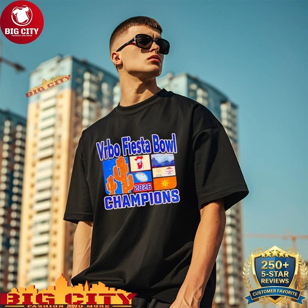 Ole Miss Vrbo Fiesta Bowl Champion 2026 Desert Dudes Shirt