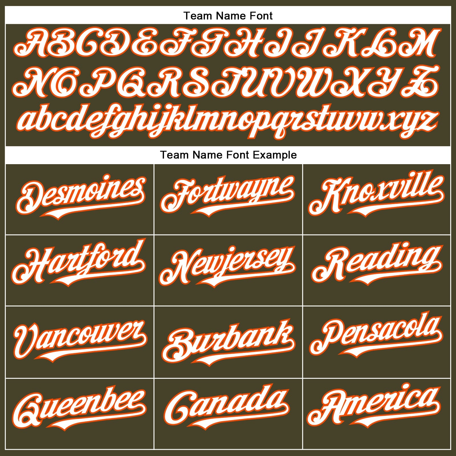 Custom Olive White-Orange Authentic Salute To Service Baseball Jersey