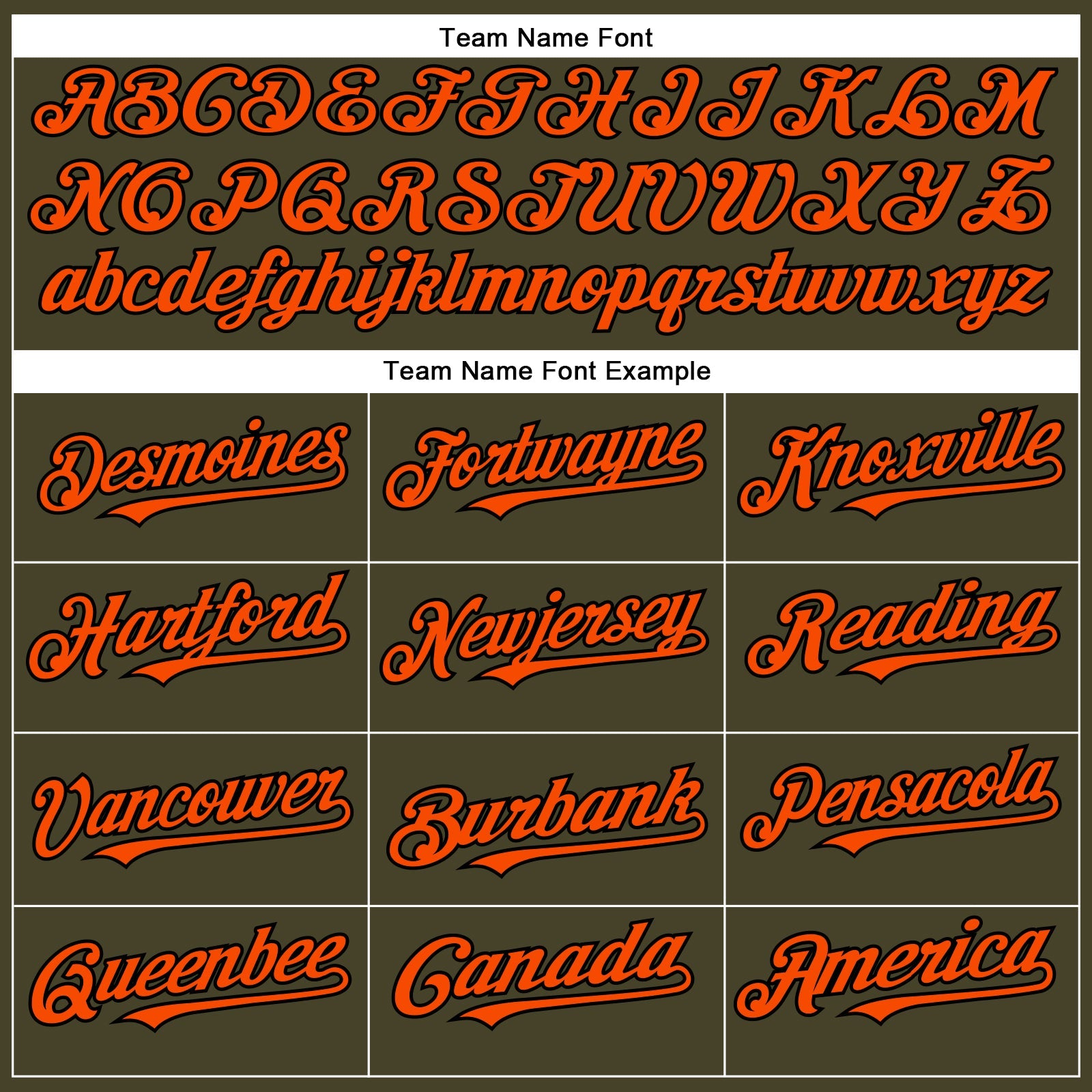 Custom Olive Orange-Black Authentic Salute To Service Baseball Jersey
