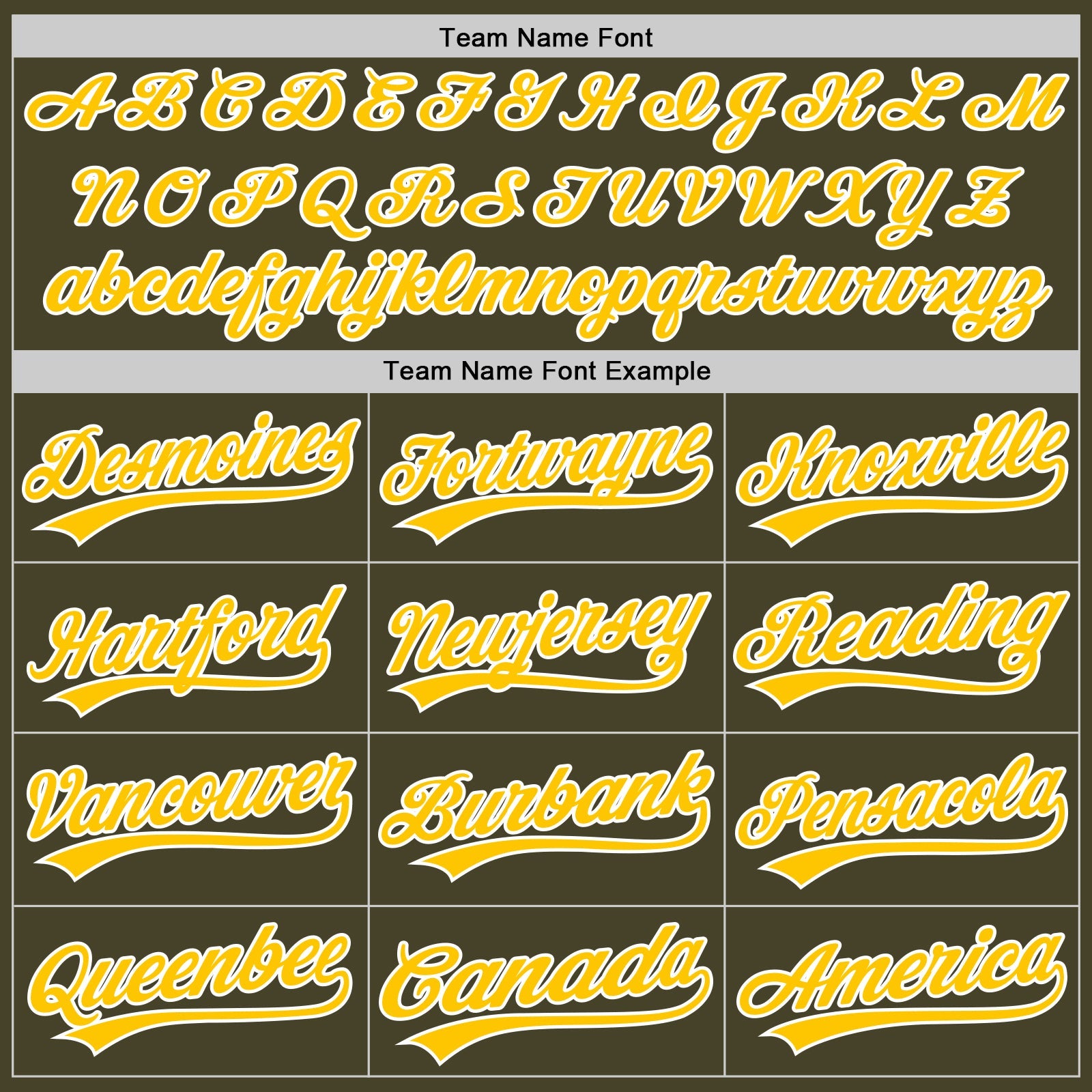 Custom Olive Yellow-White Authentic Baseball Jersey