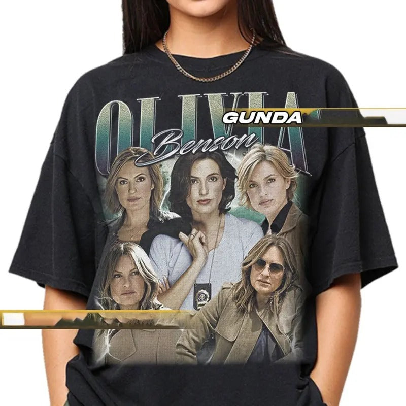 Olivia Benson T-Shirt, Gift For Woman and Man Unisex T-Shirt Timnas Menswear Streetwear Crewneck Hoodie, Sweatshirt