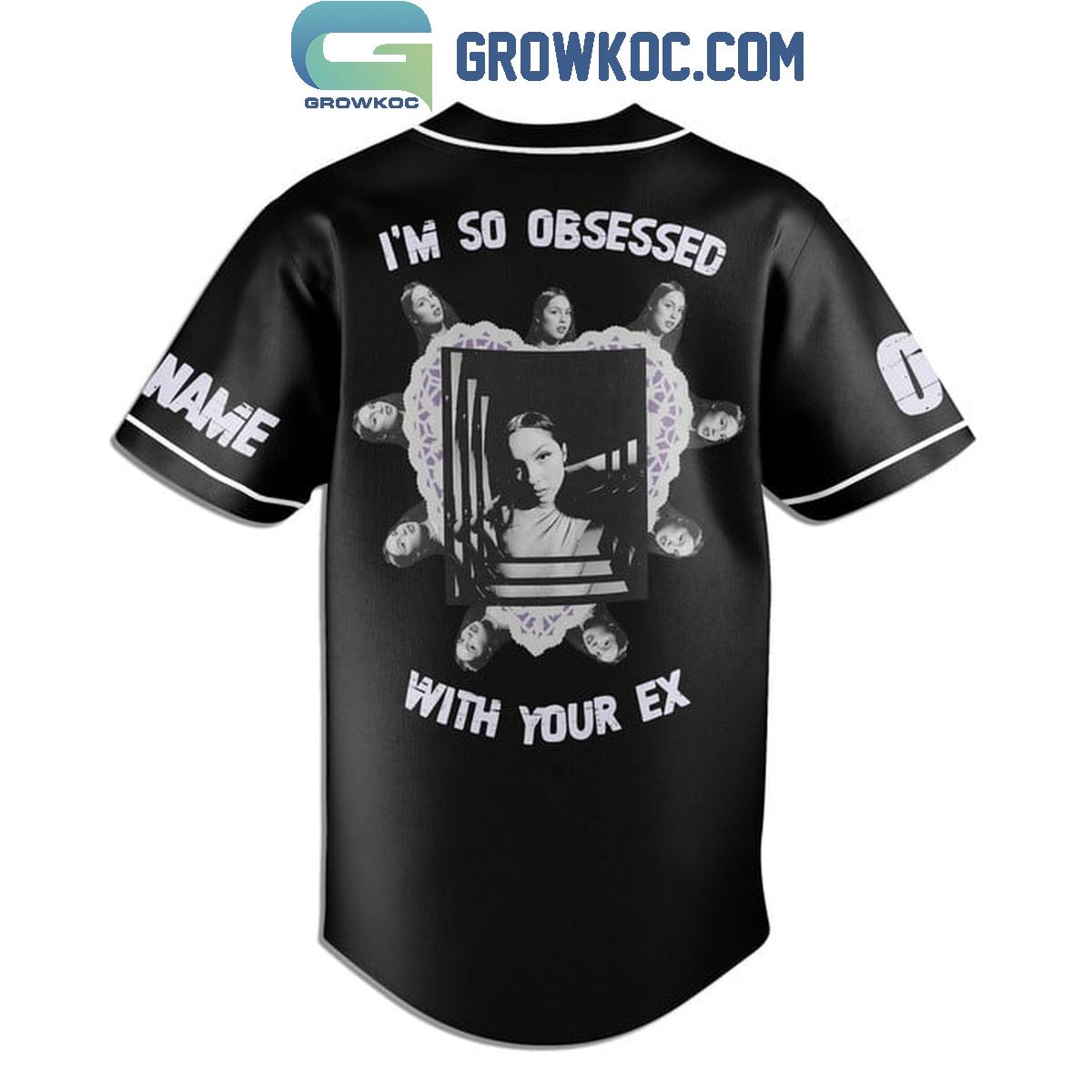 Olivia Rodrigo I’m So Obsessed With Your Ex Personalized Baseball Jersey
