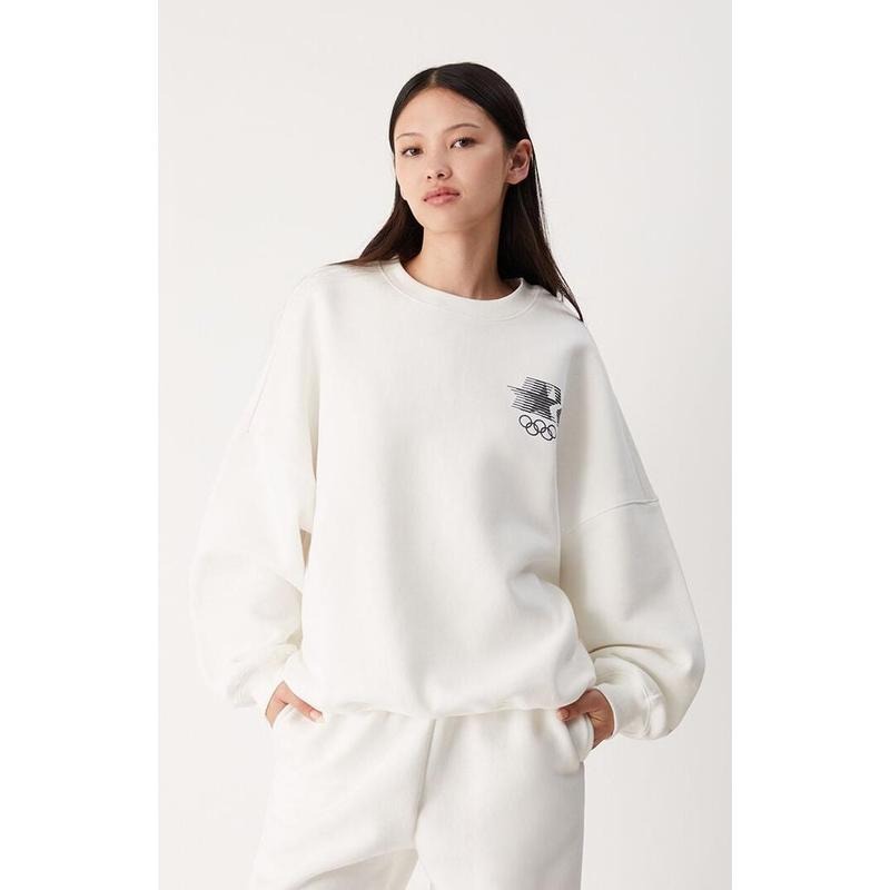 Olympics Women's Los Angeles Crew Neck Oversized Sweatshirt T-Shirts, Hoodie | WearSparks.com