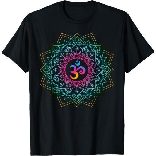 Om Meditations Mandalas Yoga Unisex T-Shirt Made in USA Hoodie, Sweatshirt | WearSparks.com
