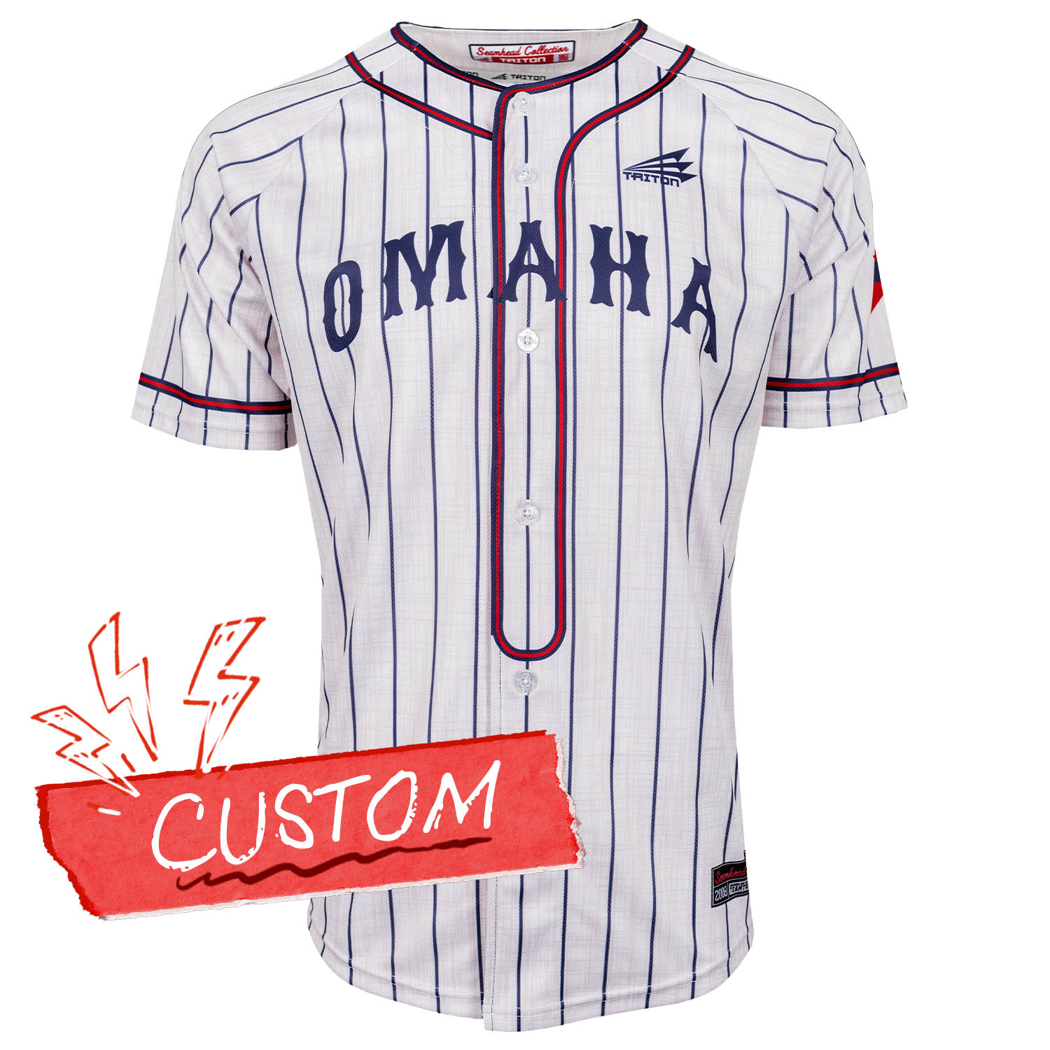 Omaha World Series Baseball Jersey *CUSTOM* (Vintage)