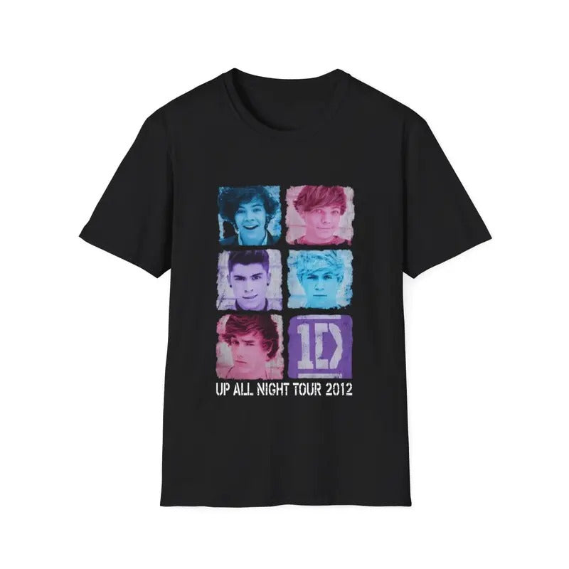 One Direction Up All Night Tour Shirt, 2012 Concert Merchandise, One Direction Fan Tee, We Are Tour Graphic Shirt,...