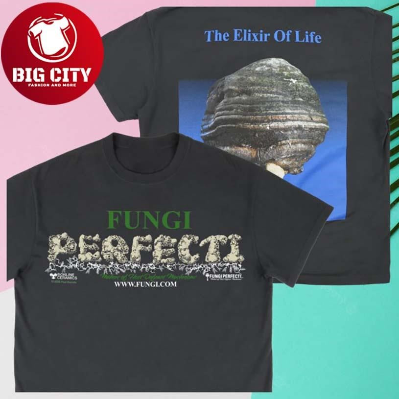 Online Ceramics The Elixir Of Life Off-Black Two Sided Shirt