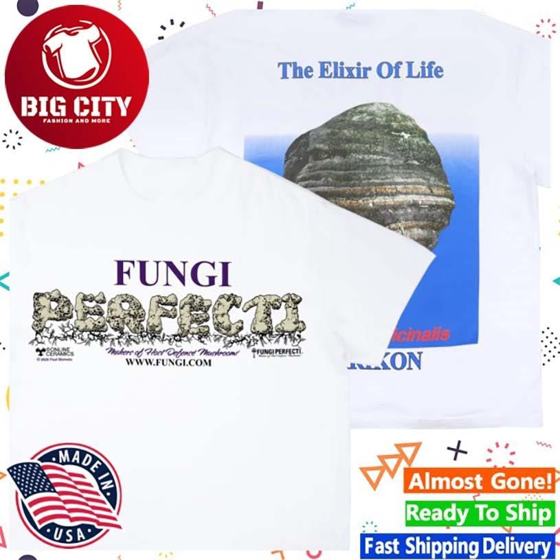 Online Ceramics The Elixir Of Life White Two Sided Shirt