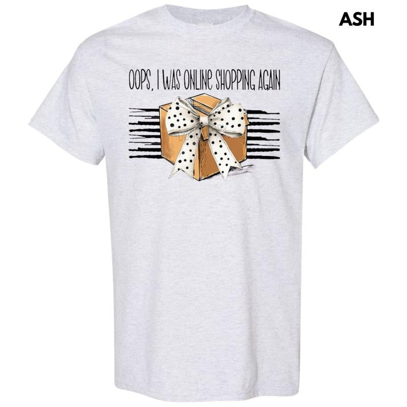 Online Shopping Again Gildan Short Sleeve T-Shirt Hoodie, Sweatshirt | WearSparks.com