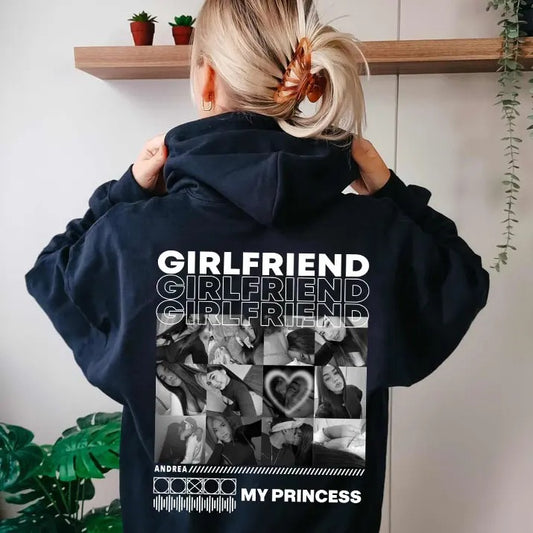 Only You Photo Hoodie, Girlfriend Collage Shirt, Collage Photo Shirt, Girlfriend Tshirt Only You, Valentines Custom...