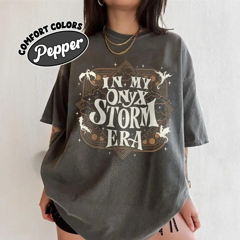 Onyx Storm Shirt Digital Download, Fourth Wing Shirt Clipart, Basgiath War College TShirt, Dragon Lover, Fourth Wing...