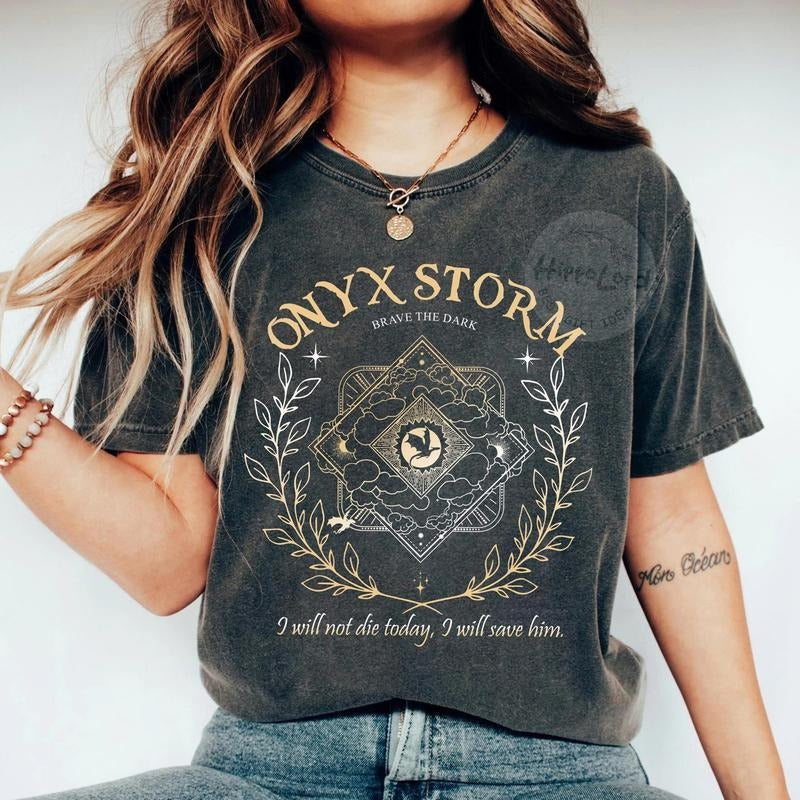 Onyx Storm Shirt, Violet Sorrengail Shirt, Fourth Wing Shirt, Basgiath War College, I Will Save Him, Xaden Riorson Shirt,...