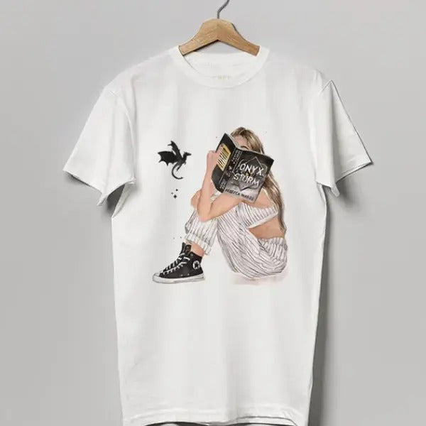 Onyx Storm book t-shirt and Sweatshirt | 100% cotton tee | Hoodie | WearSparks.com