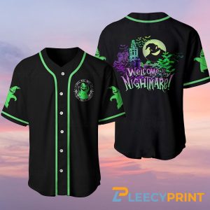 Oogie Boogie Baseball Jersey, Oogie Boogie Nightmare Before Christmas Shirt