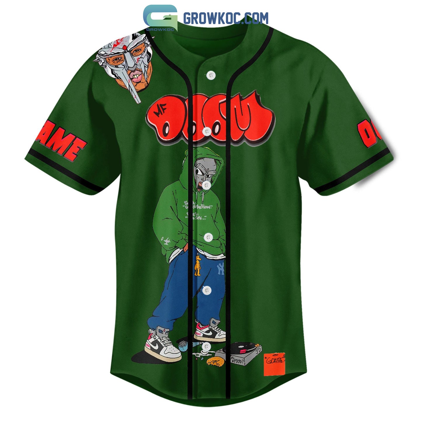 Operation Doomsday Personalized Baseball Jersey