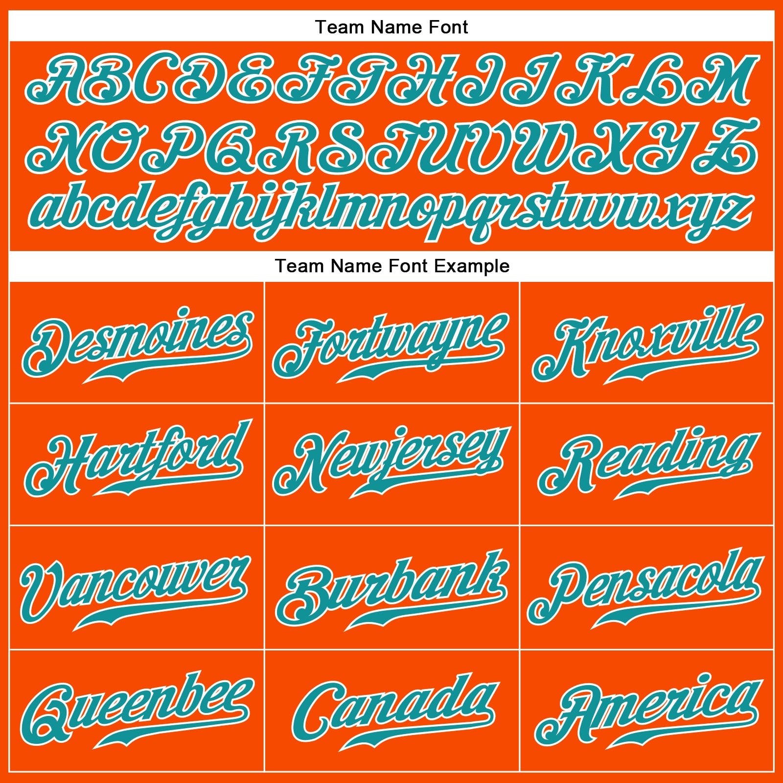 Custom Orange Teal-White Authentic Sleeveless Baseball Jersey
