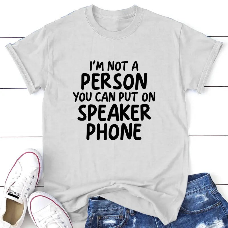 Speaker Phone Apparel, Proudly Printed In The USA, Tee, Gray / White / Blue / Orange, #sassy #cute Hoodie, Sweatshirt