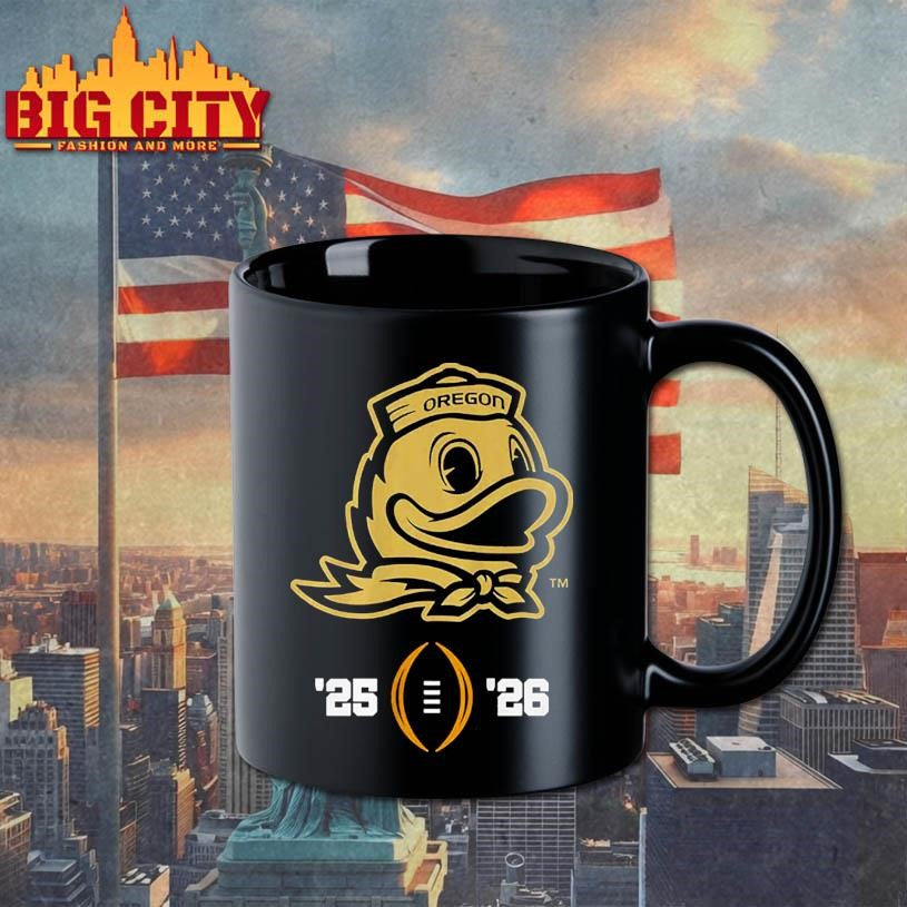 Oregon Football 2025-26 College Football Playoff Shirt